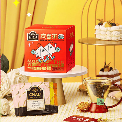 CHALI Happy Tea – Flavored Herbal & Fruit Tea Assortment
