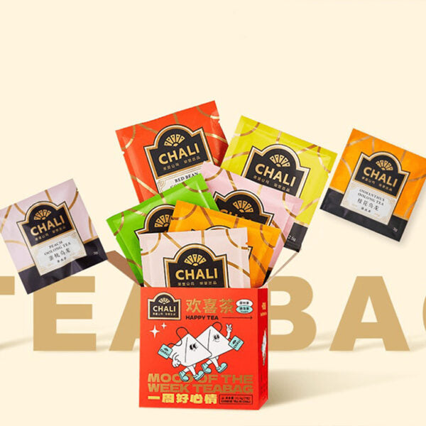 CHALI Happy Tea – Flavored Herbal & Fruit Tea Assortment