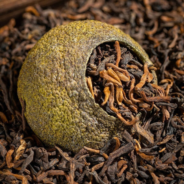 Guo Yu Tea Xiao Qing Gan Pu-erh Ripe Tea
