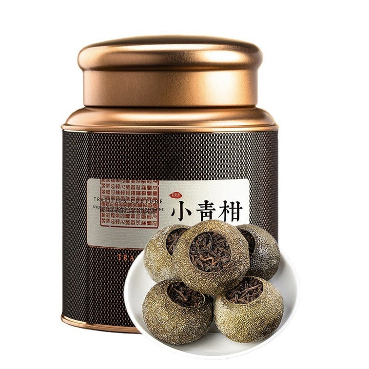 Guo Yu Tea Xiao Qing Gan Pu-erh Ripe Tea