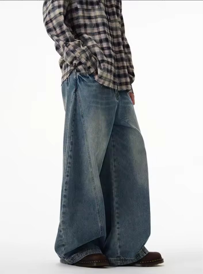 American Retro Curved Blade Pants - Image 2